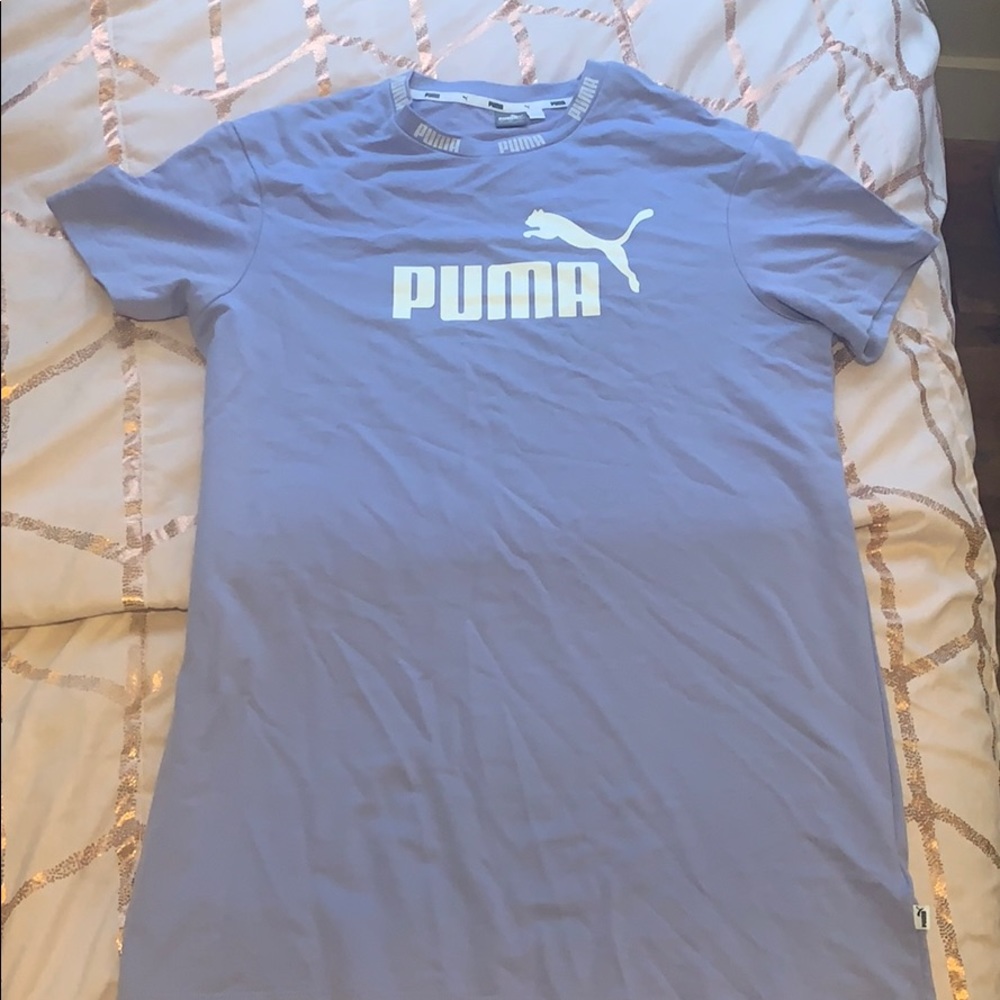 Lavender puma dress